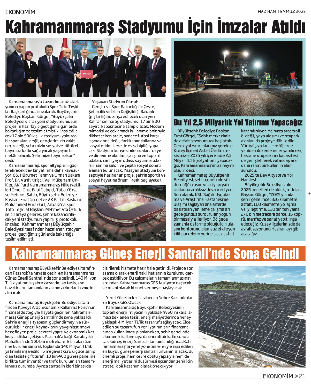 EKONOMİM Temmuz Sayısı Çıktı!